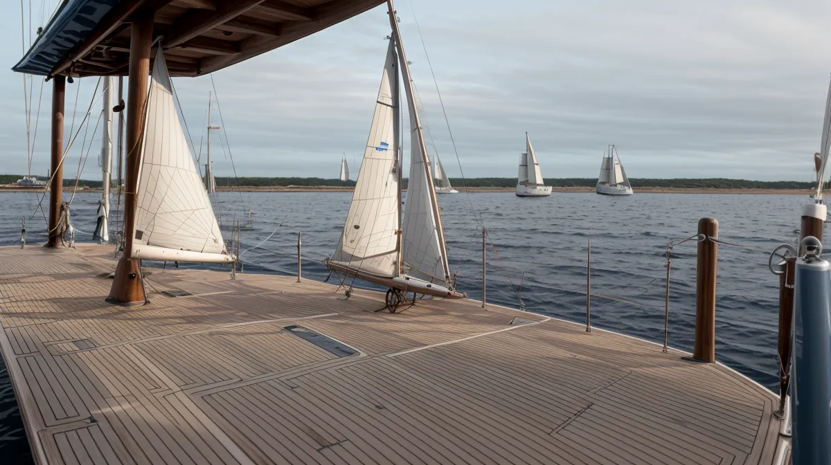 SBF See Binnen Lehrmaterial im Online-Kurs: Übungskarte, Navigationsbesteck und Laptop nebeneinander auf dem Schreibtisch